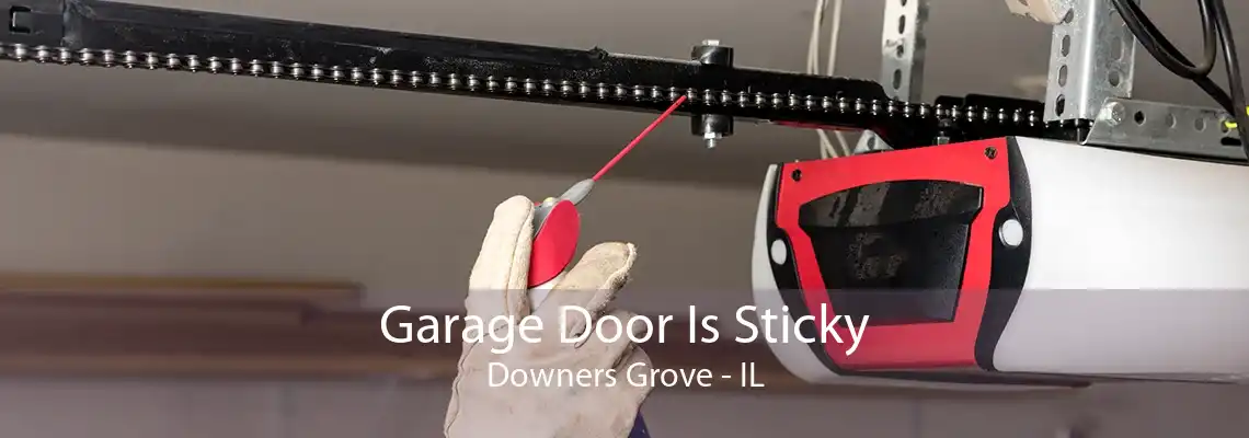 Garage Door Is Sticky Downers Grove - IL