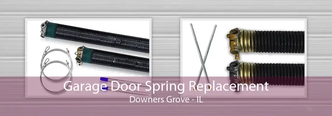 Garage Door Spring Replacement Downers Grove - IL