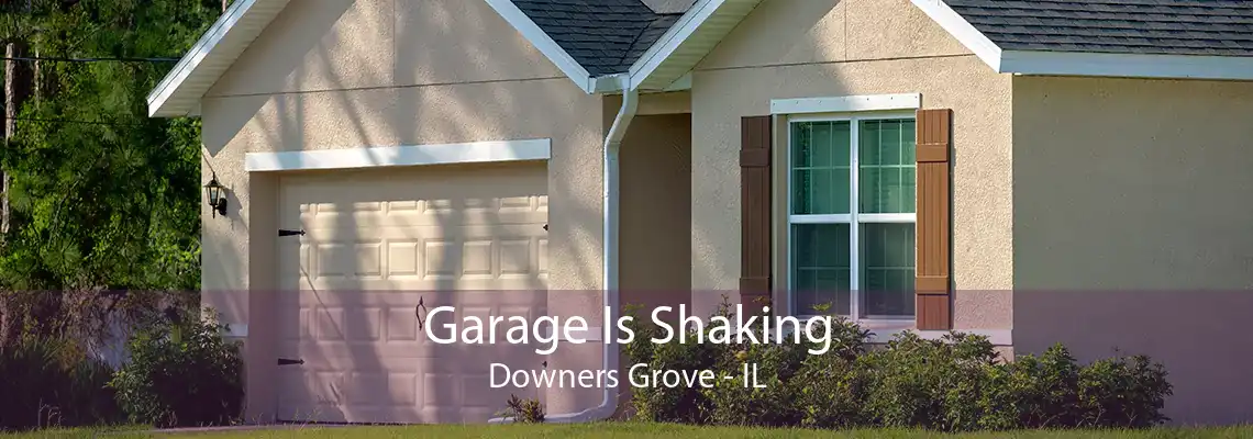 Garage Is Shaking Downers Grove - IL