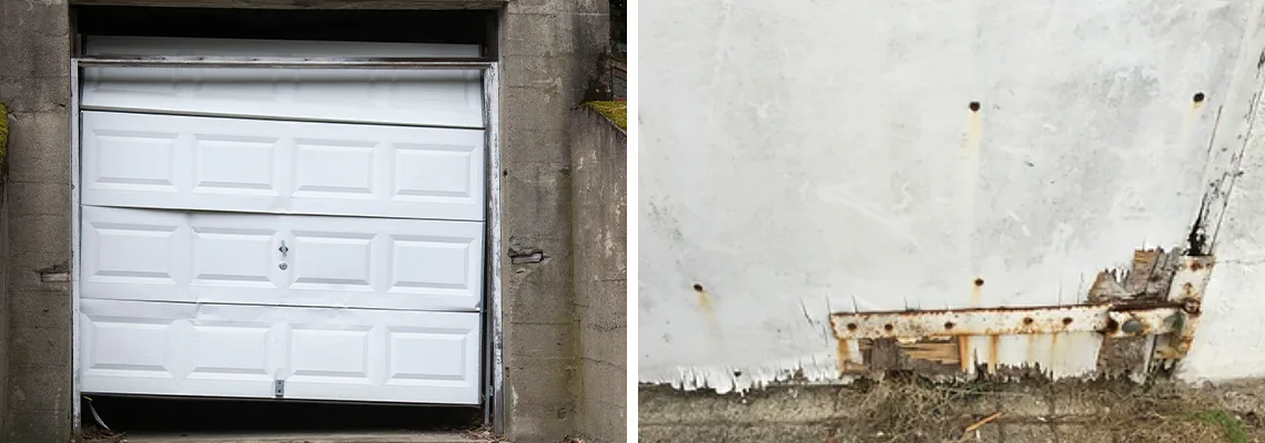 Rotten Commercial Garage Door Repair in Downers Grove, IL