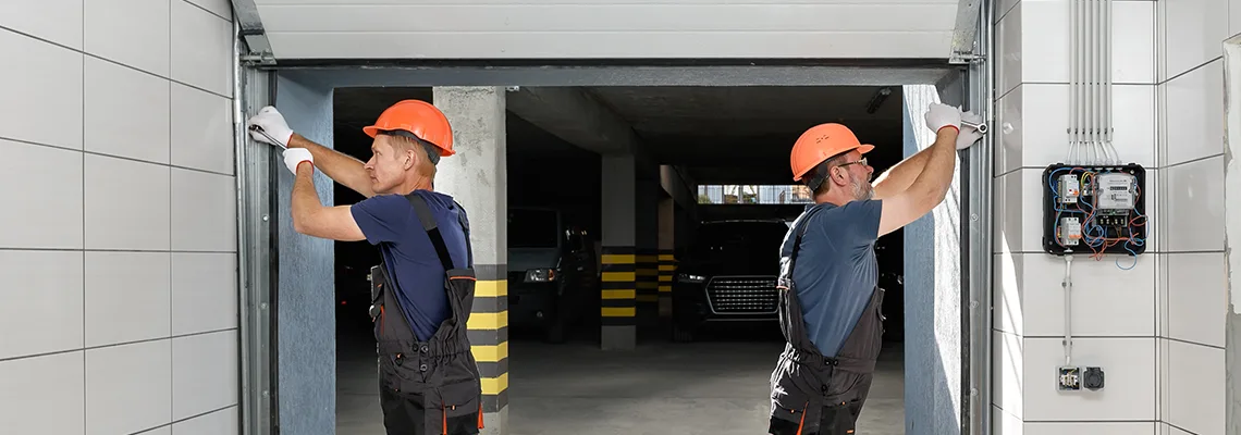 Wooden Garage Door Frame Repair in Downers Grove, Illinois