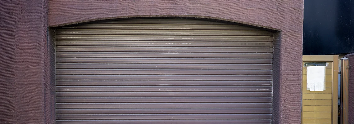 Fallen Garage Door Worn Rollers Replacement in Downers Grove, Illinois